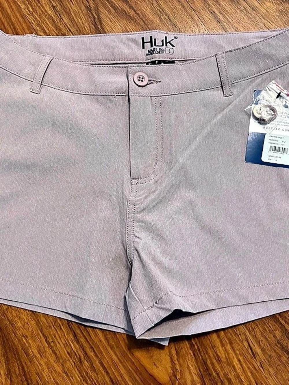 Huk Drifter Short Women's Drifter Shorts Lavender Pocket Size 8 NWT